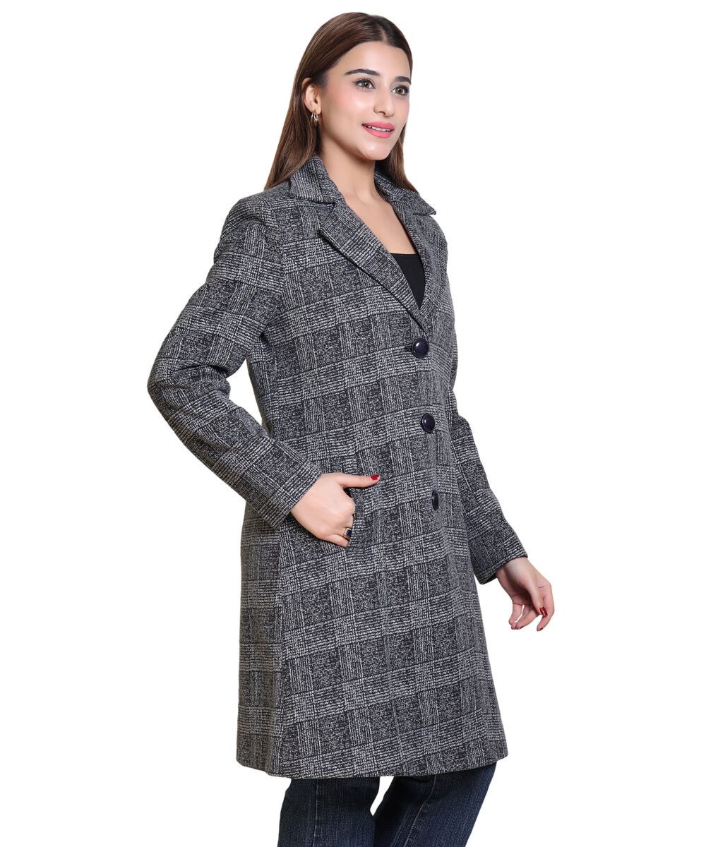 Hallinton Tweed Long Coat - Image 5