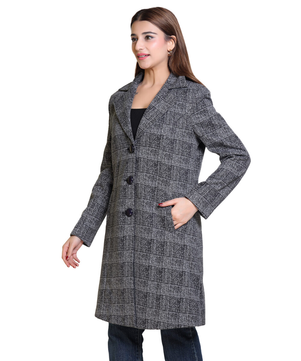 Hallinton Tweed Long Coat - Image 4