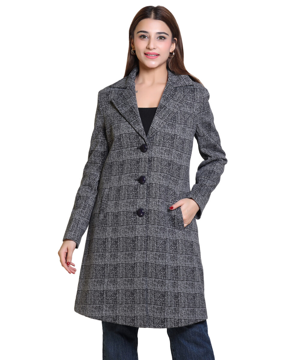 Hallinton Tweed Long Coat