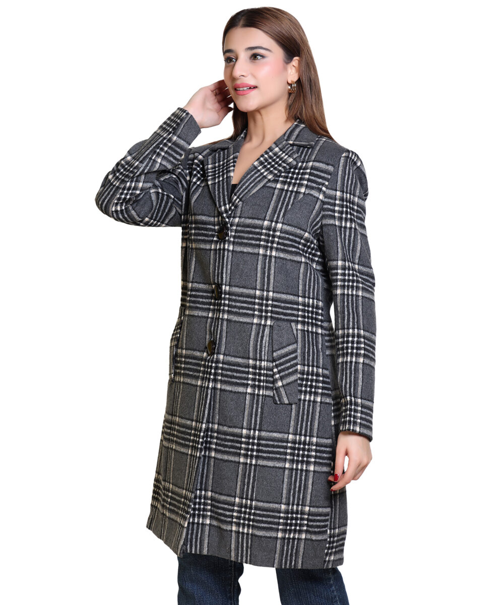 Hallinton Tweed Long Coat - Image 5