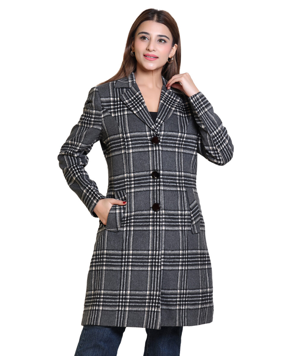 Hallinton Tweed Long Coat