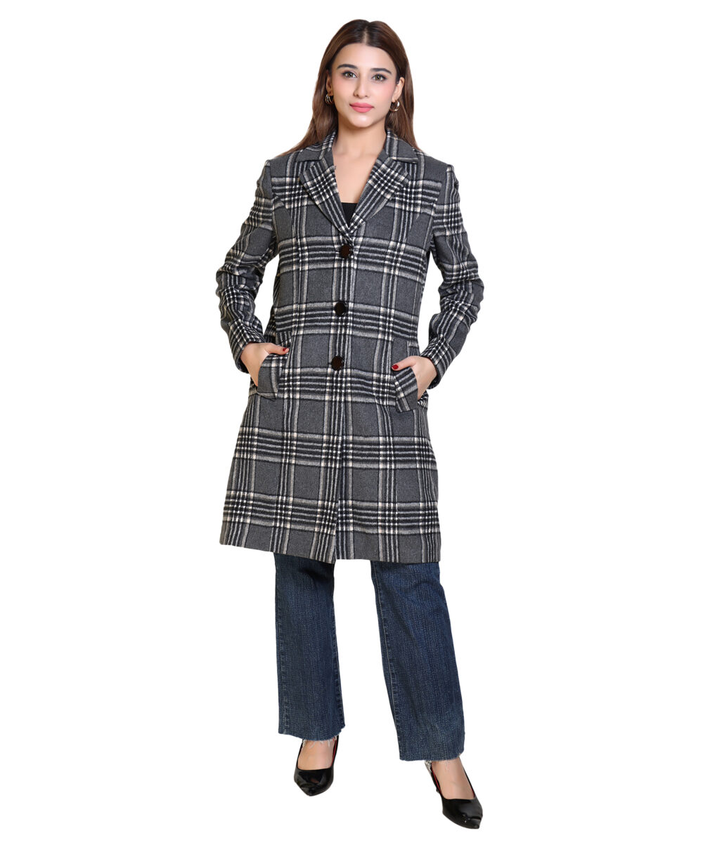 Hallinton Tweed Long Coat - Image 3