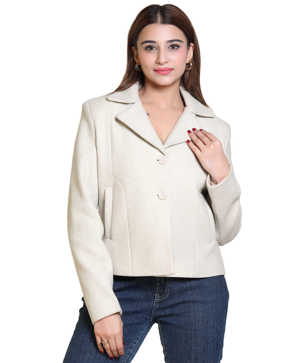 Hallinton Tweed Crop Coat