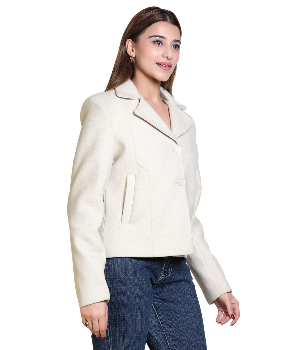 Hallinton Tweed Crop Coat - Image 3