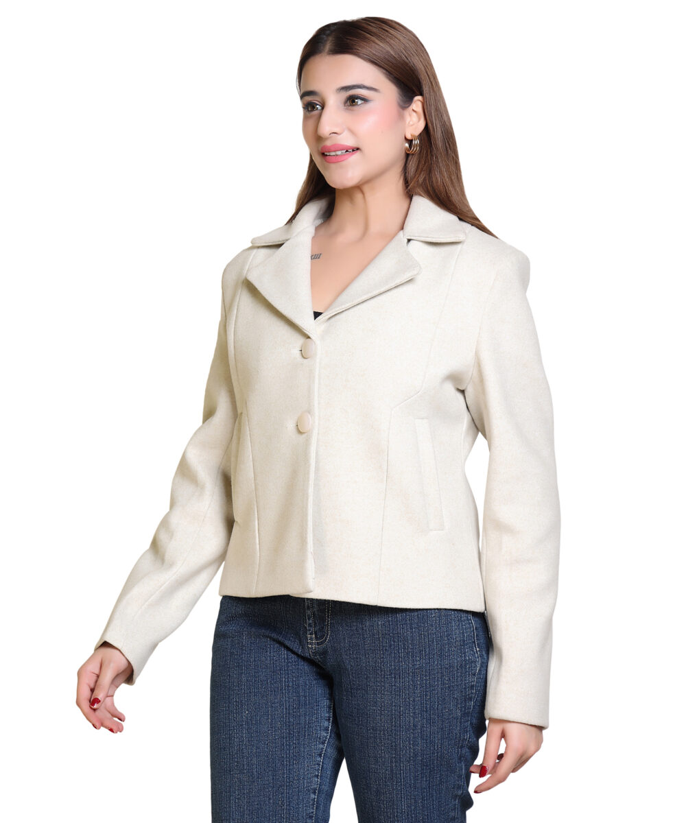 Hallinton Tweed Crop Coat - Image 2