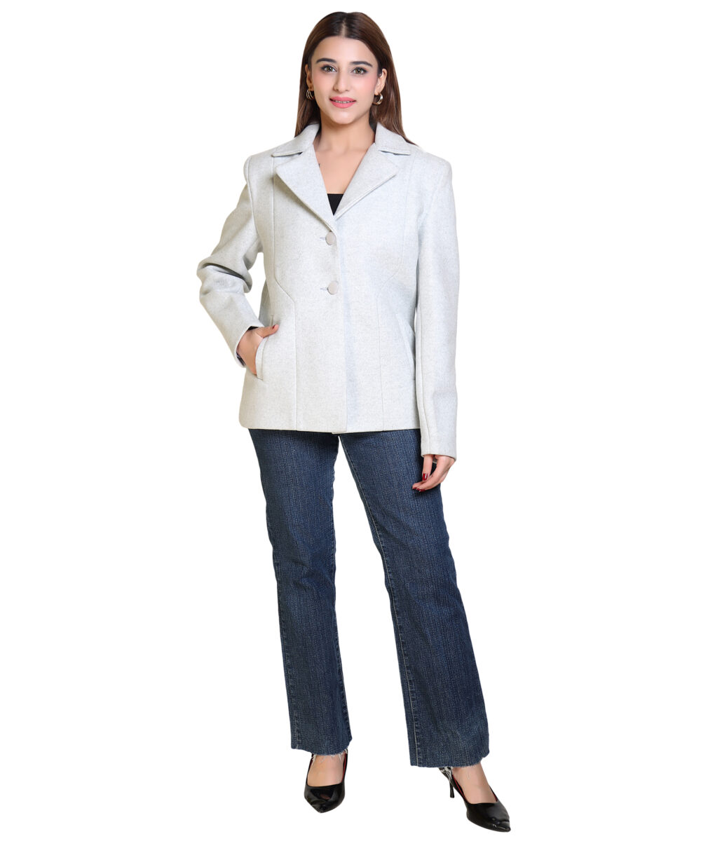 Hallinton Tweed Crop Coat - Image 4