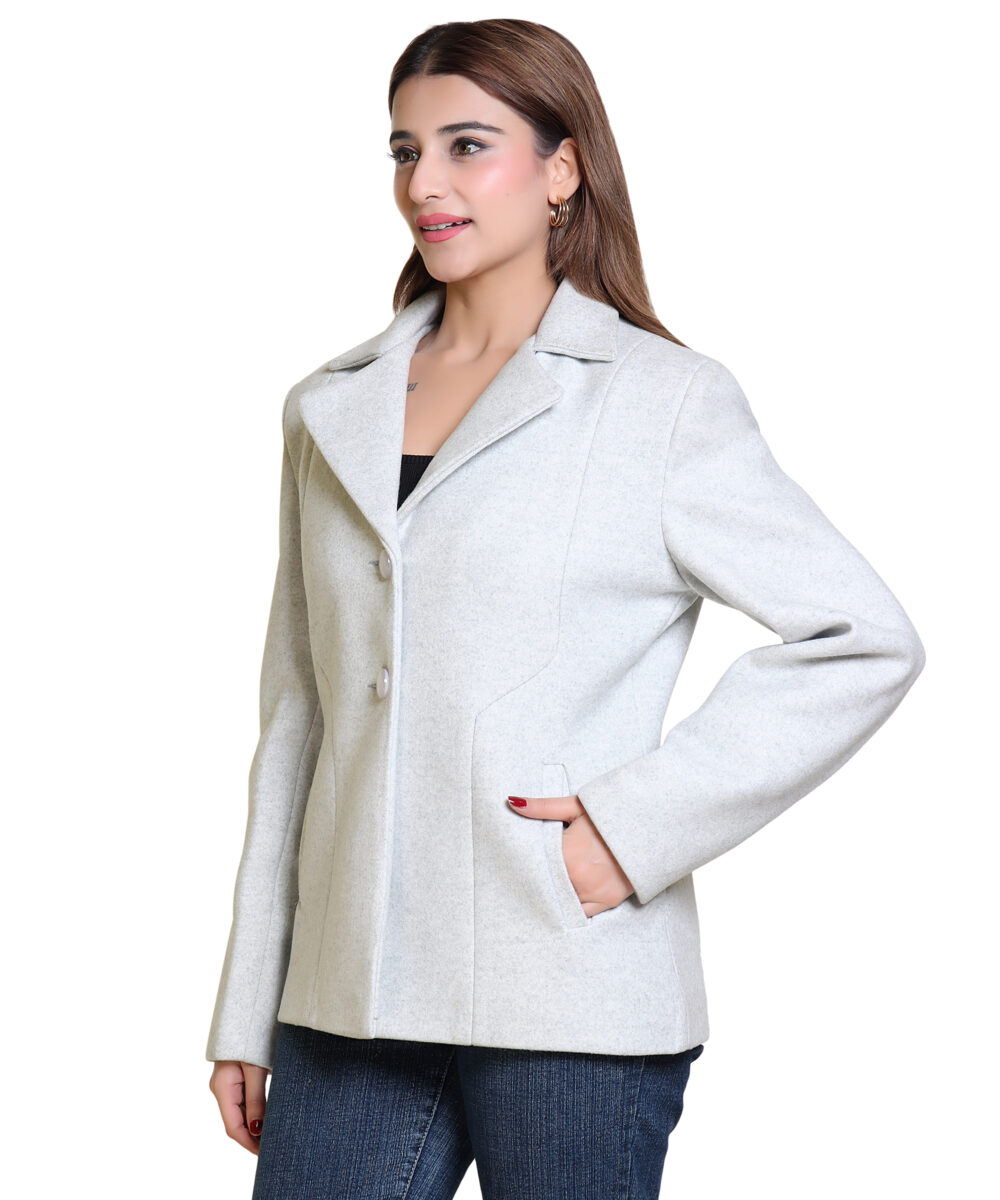 Hallinton Tweed Crop Coat - Image 3