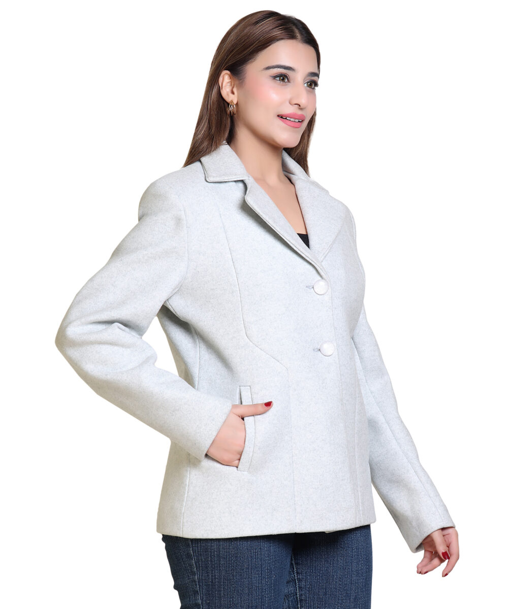Hallinton Tweed Crop Coat - Image 2