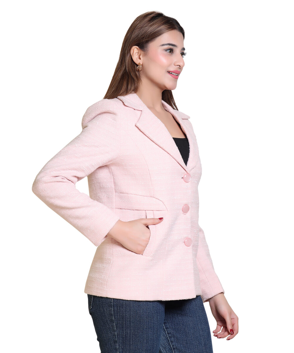 Hallinton Tweed Crop Coat - Image 2