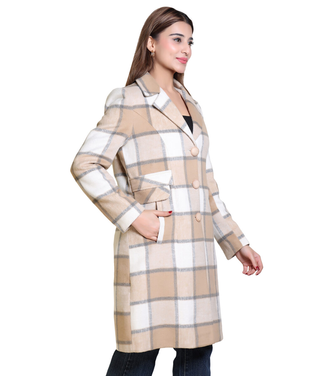 Hallinton Tweed Long Coat - Image 2