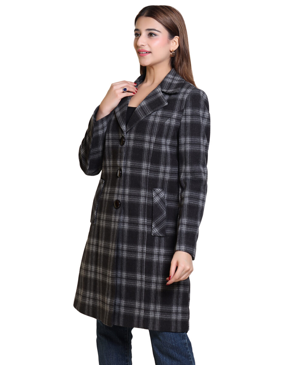 Hallinton Tweed Long Coat - Image 3
