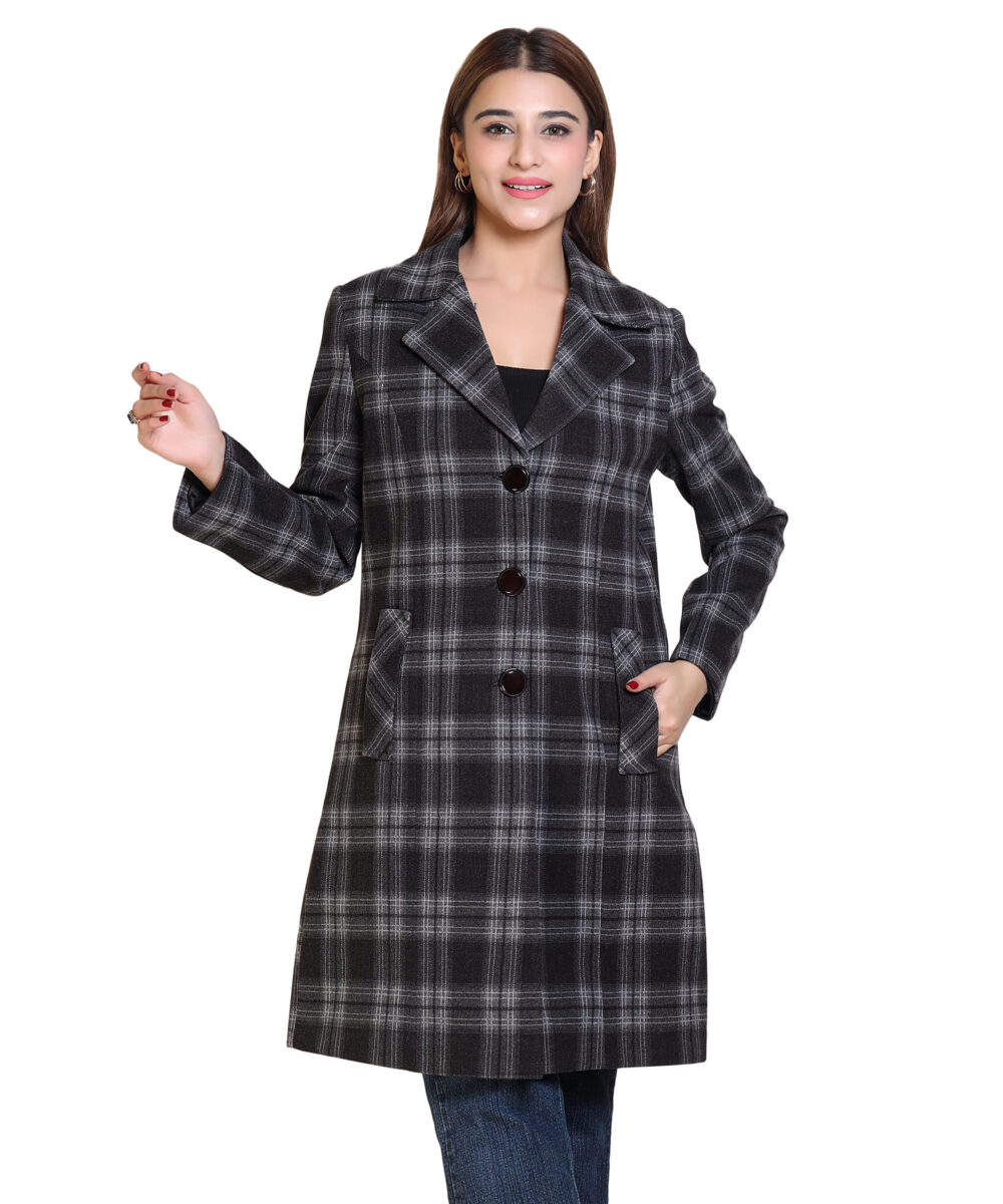 Hallinton Tweed Long Coat