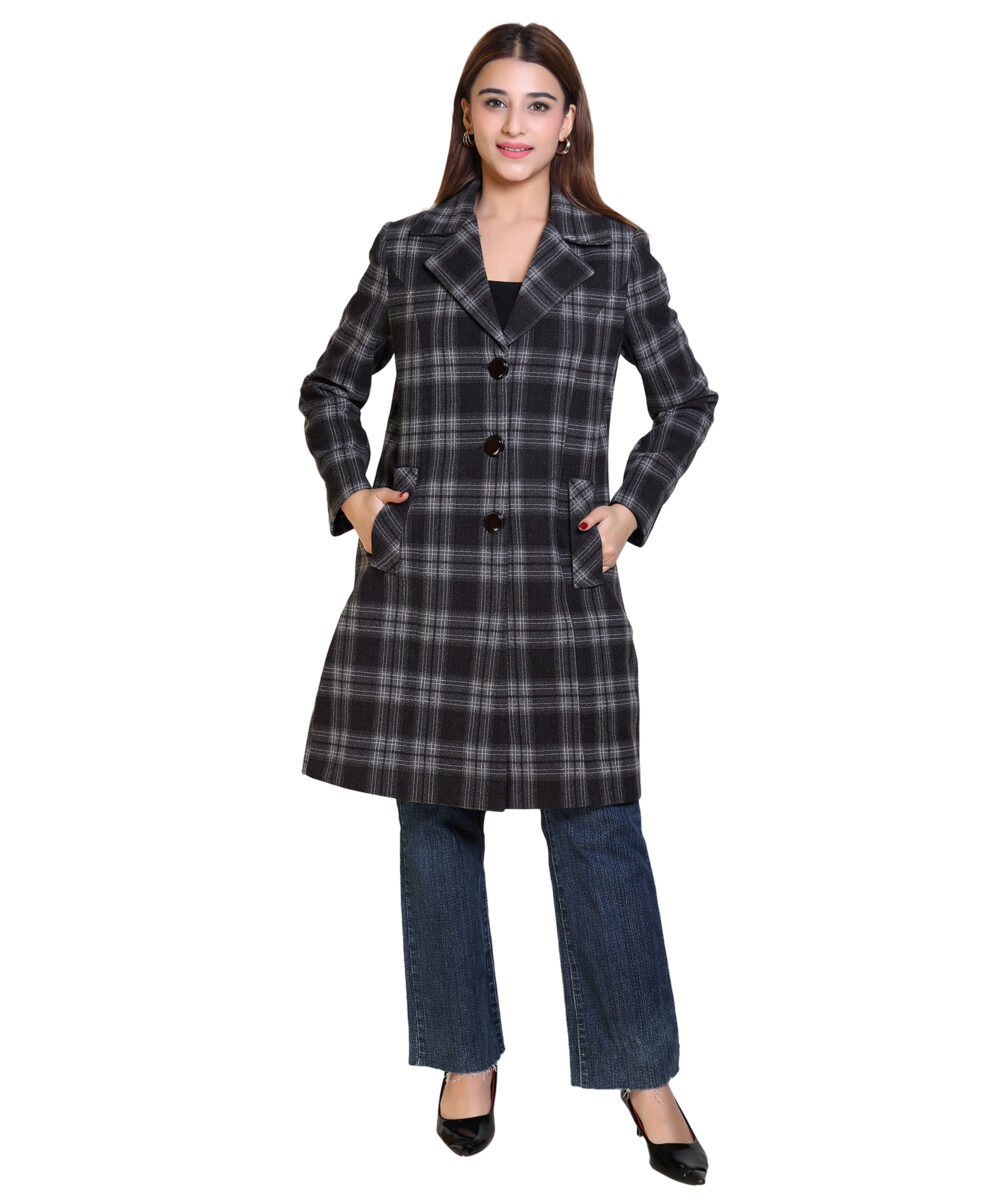 Hallinton Tweed Long Coat - Image 4