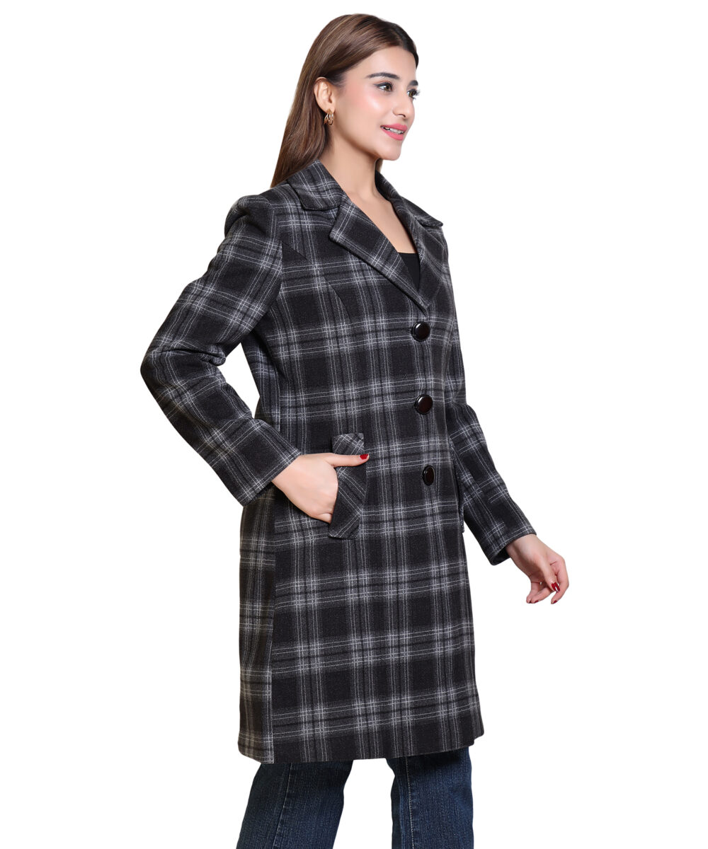 Hallinton Tweed Long Coat - Image 5