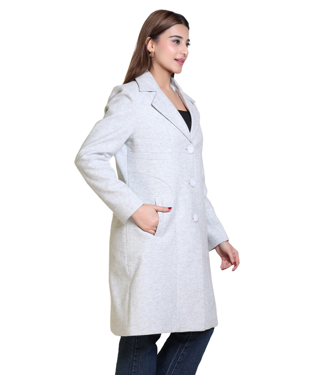 Hallinton Tweed Long Coat - Image 2