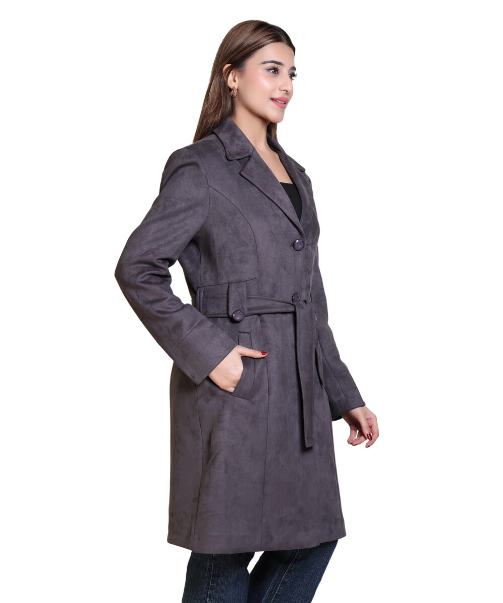 Hallinton Tweed Long Coat - Image 4